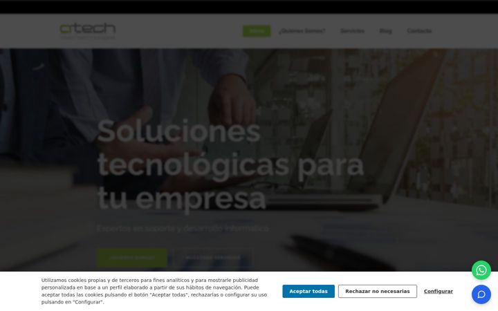 Screenshot of atech.es