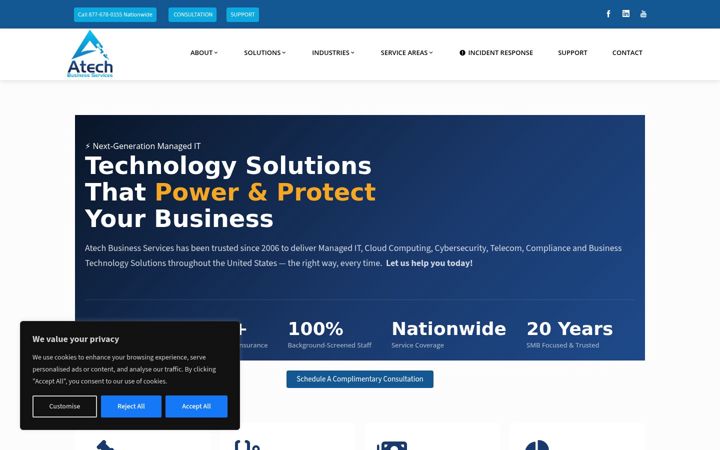 Screenshot di atechbusiness.com