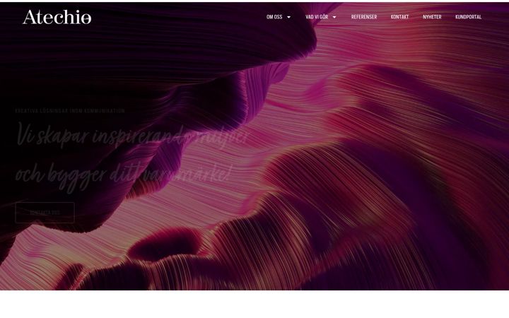 Screenshot of atechio.se