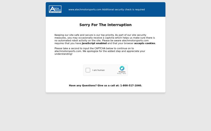Screenshot of atechmotorsports.com