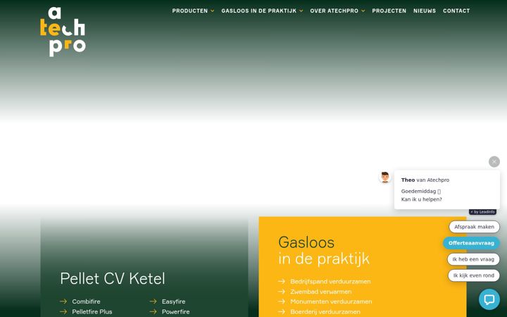 Screenshot of atechpro.nl