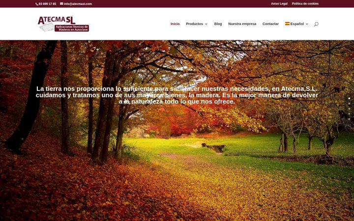 Screenshot of atecmasl.com