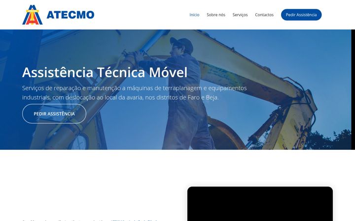 Screenshot of atecmo.pt