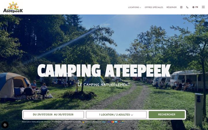 Screenshot του ateepeek.fr