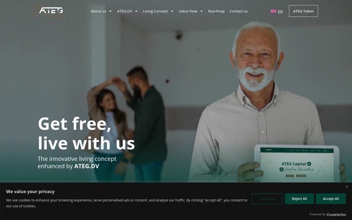 Screenshot of ateg-capital.com
