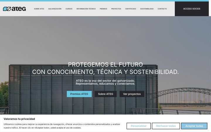 Screenshot of ateg.es