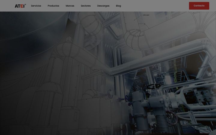 Screenshot of atei-sa.es