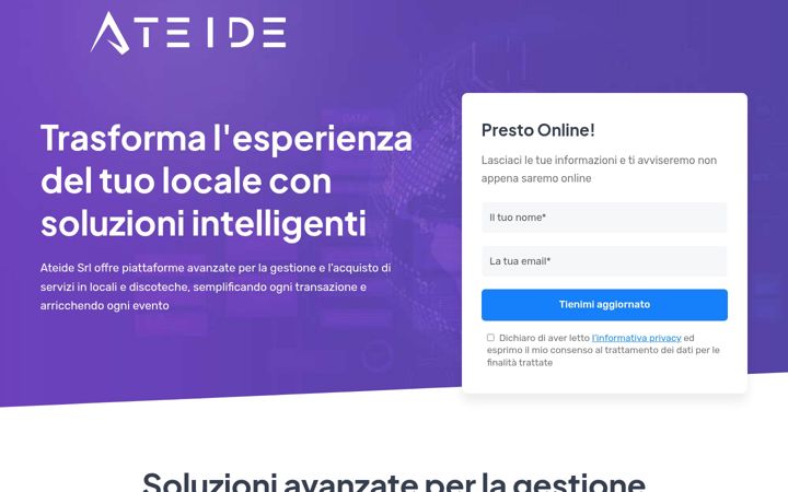 Screenshot of ateide.com