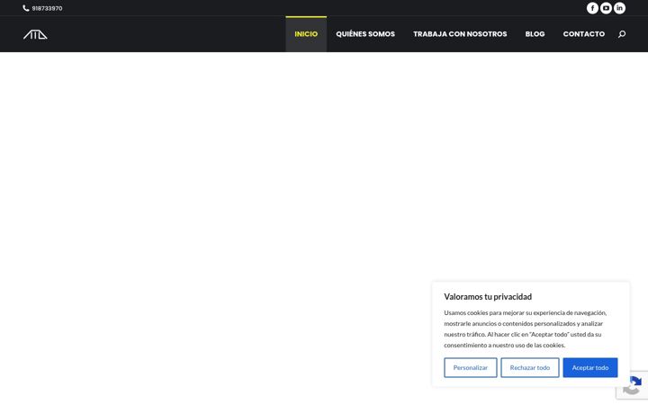 Screenshot of ateiluminacionsl.com