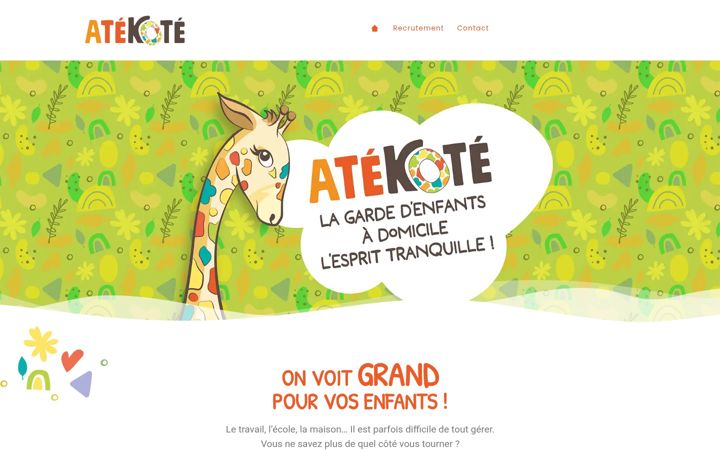 Screenshot του atekote.fr