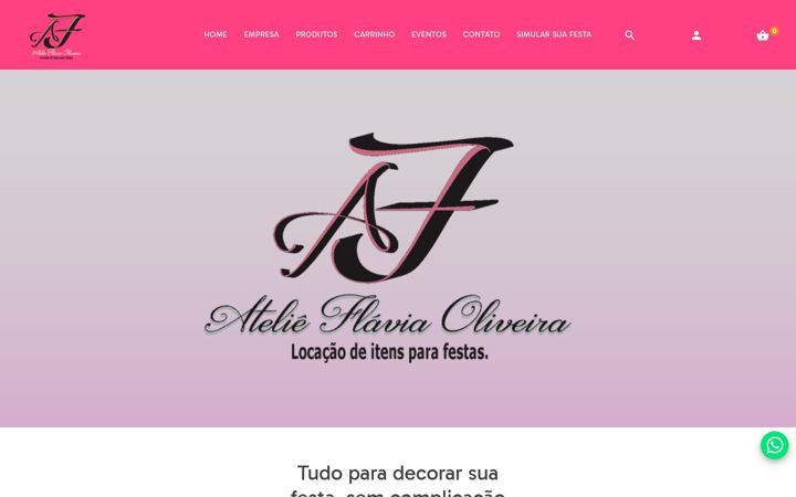Captura de pantalla de atelieflaviaoliveira.com.br