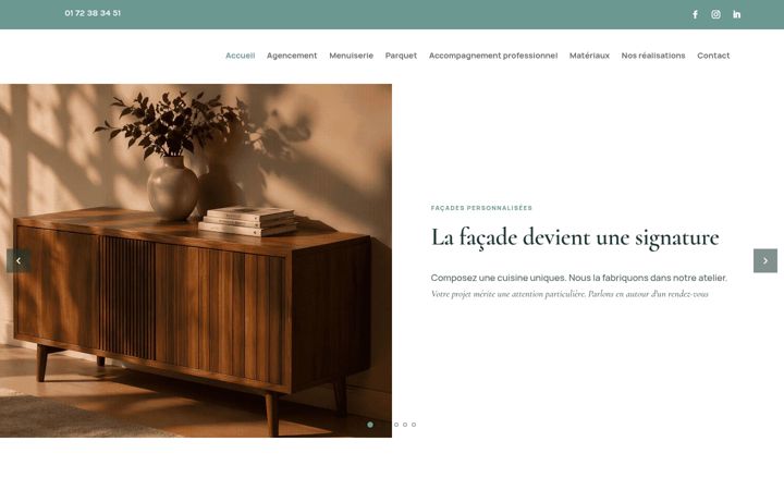 Screenshot of atelier-18.com