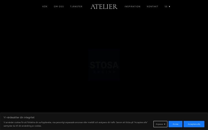Screenshot stránky atelier-a.se
