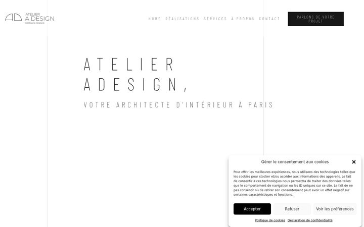 Screenshot of atelier-adesign.com