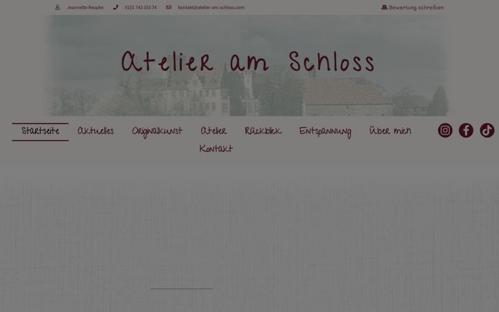 Screenshot of atelier-am-schloss.com