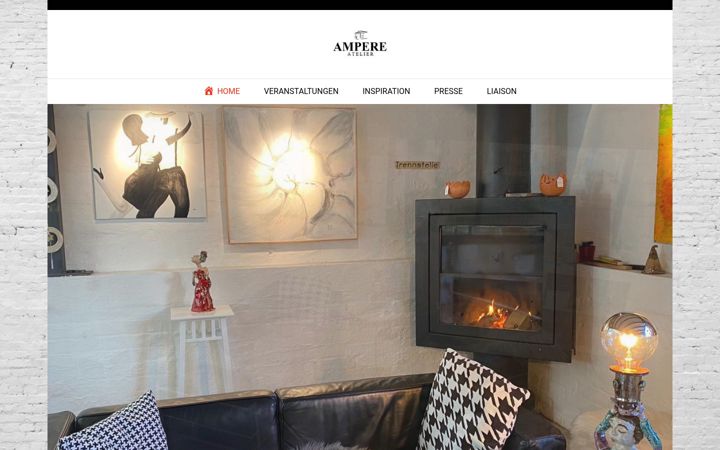 Screenshot του atelier-ampere.de