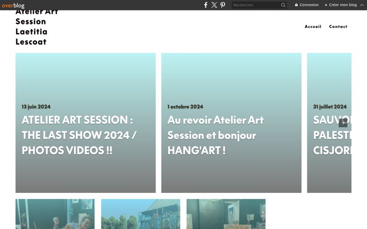 Screenshot of atelier-art-session.com