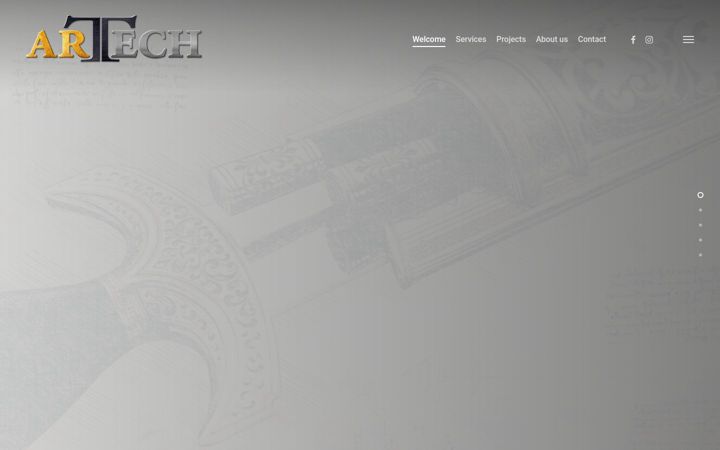 Screenshot of atelier-arttech.ch