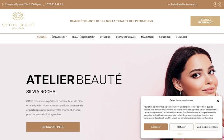 Screenshot ta' atelier-beaute.ch