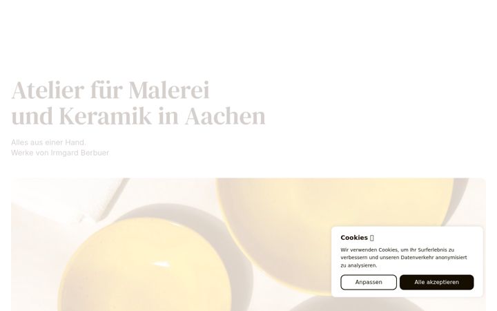 Screenshot of atelier-berbuer.de