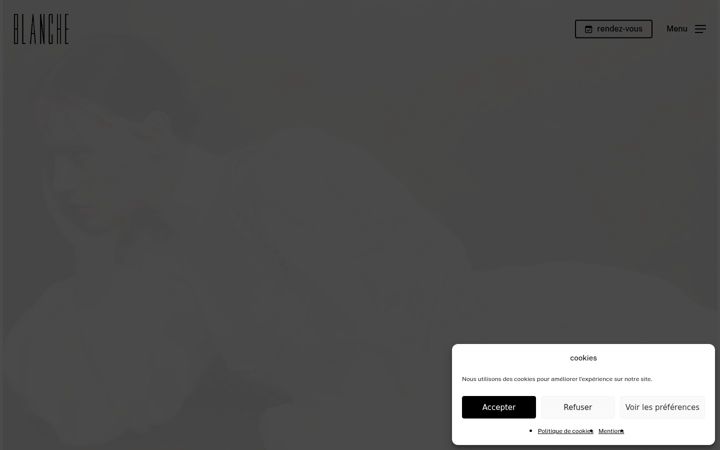 Screenshot of atelier-blanche.paris