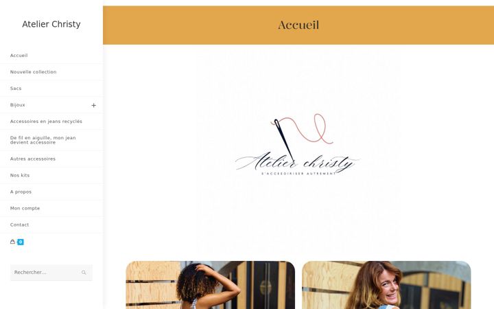 Screenshot of atelier-christy.fr