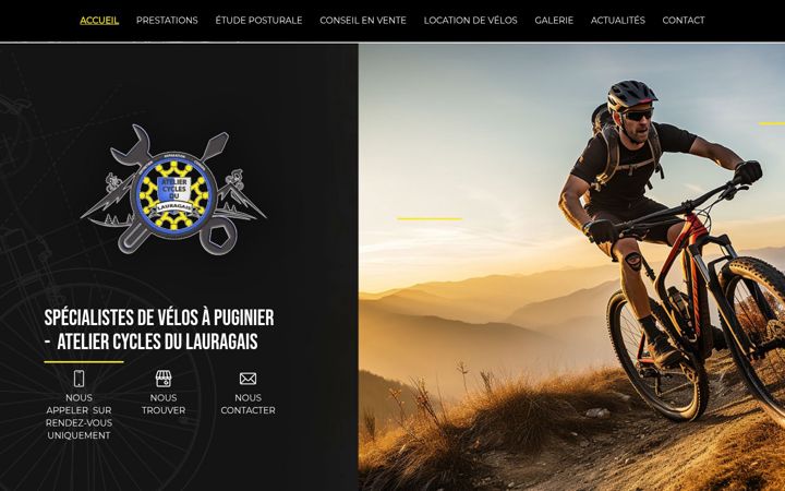 Screenshot of atelier-cycles-du-lauragais.fr