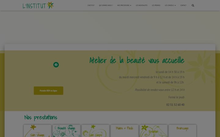 Screenshot of atelier-de-la-beaute.com