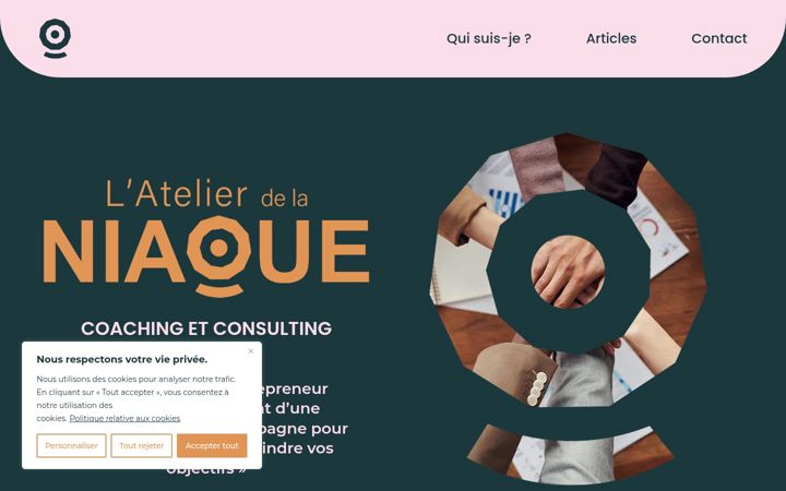Screenshot of atelier-de-la-niaque.com