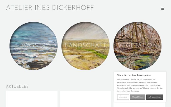 Screenshot of atelier-dickerhoff.de