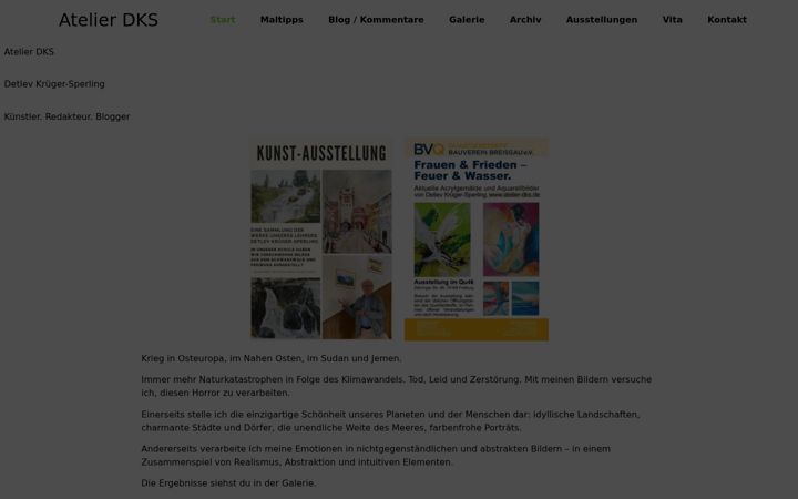 Screenshot of atelier-dks.de