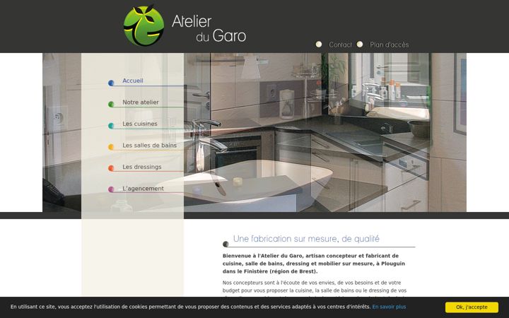 Screenshot of atelier-du-garo.com