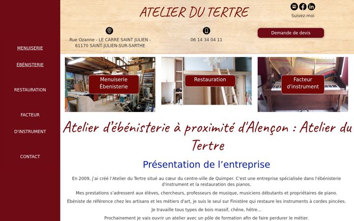 Screenshot of atelier-du-tertre-ebenisterie-restauration-piano.fr