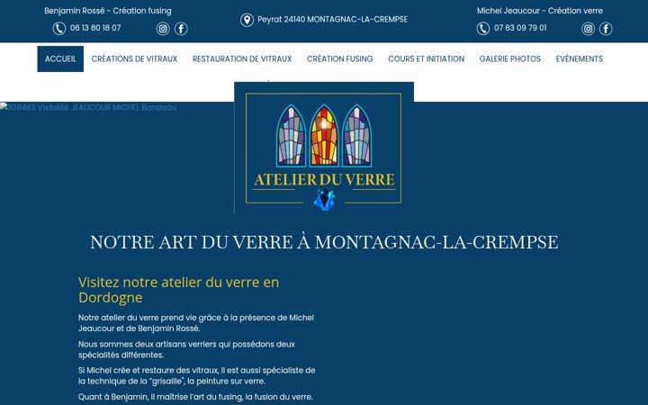 Screenshot of atelier-du-verre.fr