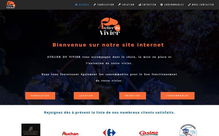 Snimka zaslona za atelier-du-vivier.com