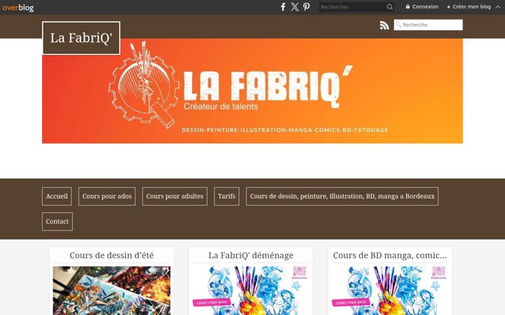 Screenshot of atelier-dupain.fr