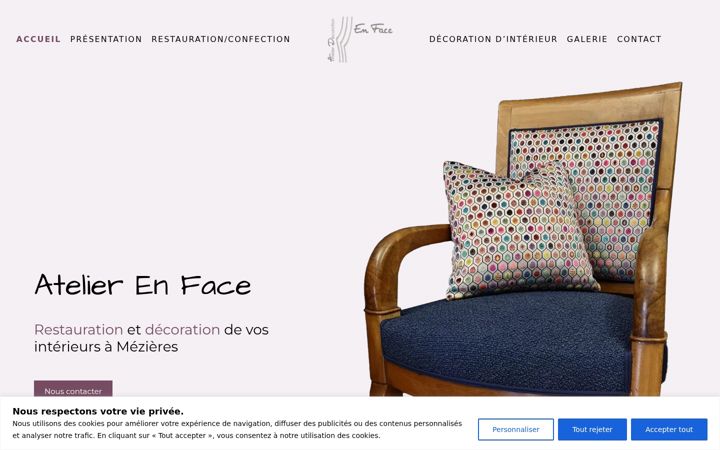 Screenshot ta' atelier-enface.ch