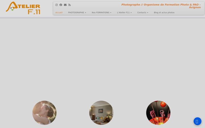 Ekrānuzņēmums no atelier-f11.fr
