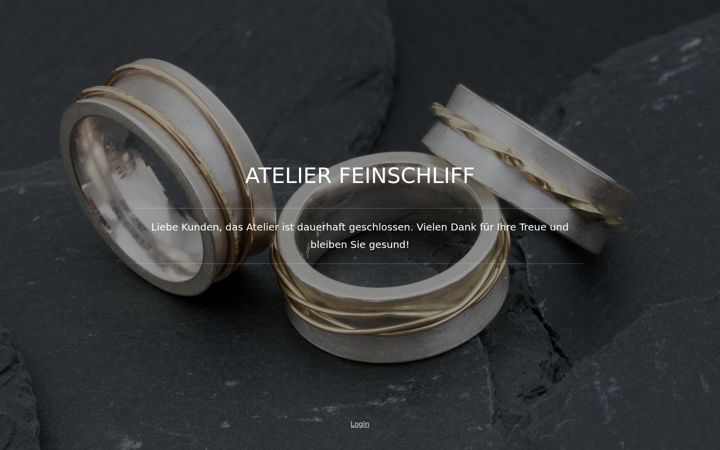Screenshot of atelier-feinschliff.de