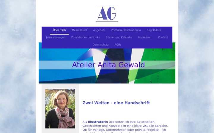 Screenshot of atelier-gewald.de
