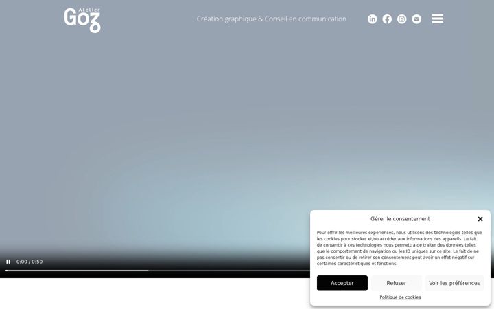 Ekrānuzņēmums no atelier-goz.fr