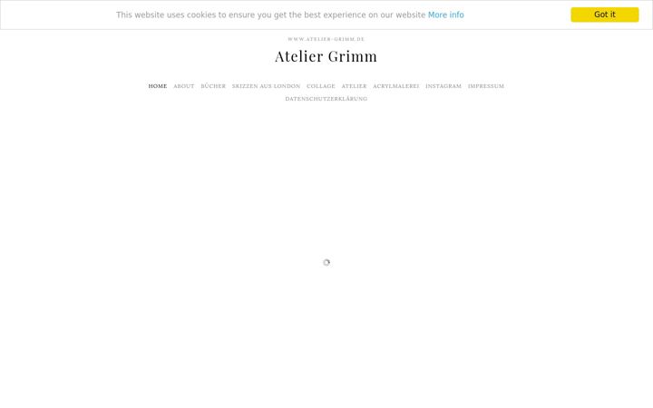 Screenshot του atelier-grimm.de