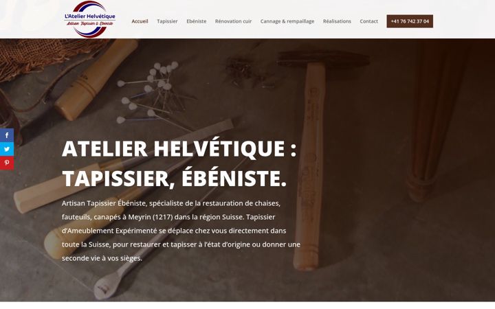 Screenshot of atelier-helvetique.ch