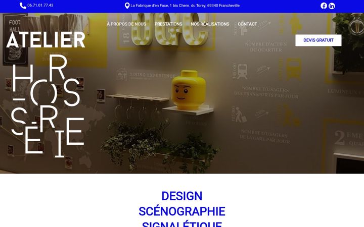 Screenshot of atelier-hors-serie-69.fr