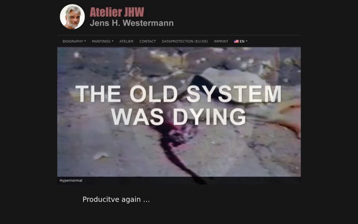 Screenshot του atelier-jhw.de