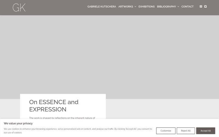 Screenshot of atelier-kutschera.com