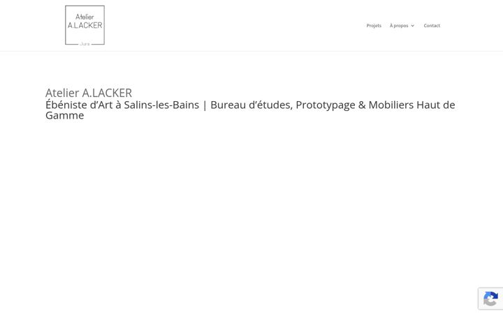 Capture d'écran de atelier-lacker.fr
