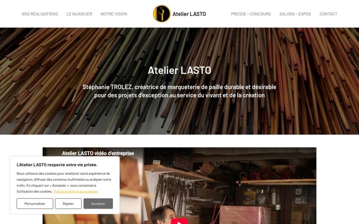 Ekraanipilt saidist atelier-lasto.net