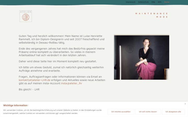 Screenshot του atelier-lhr.de