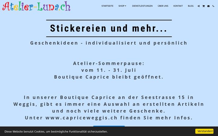 Screenshot ta' atelier-luna.ch